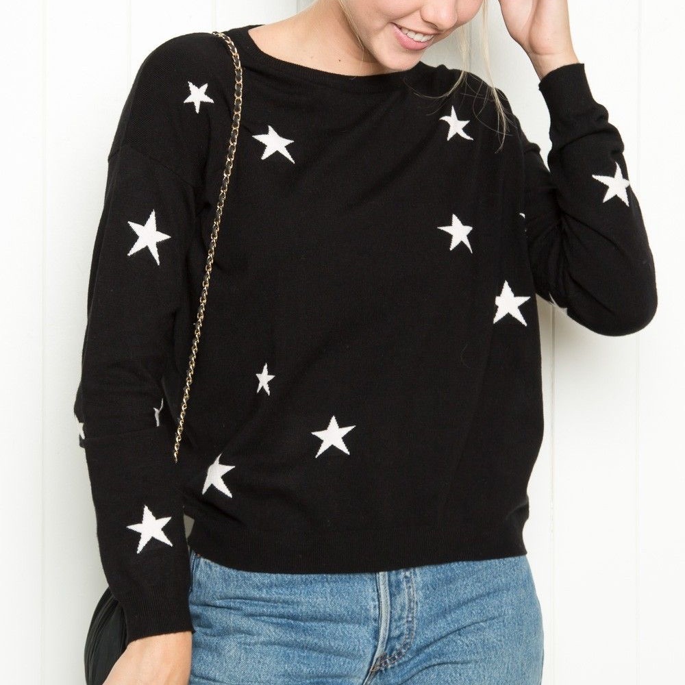 Brandy Melville Star Sweater
